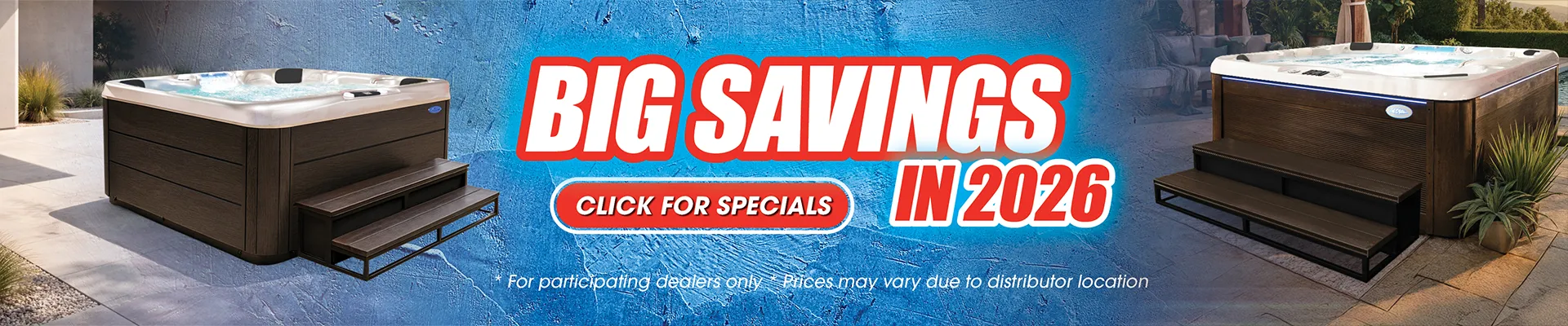 Calspas hot tub being used in a family setting - Lake Havasu